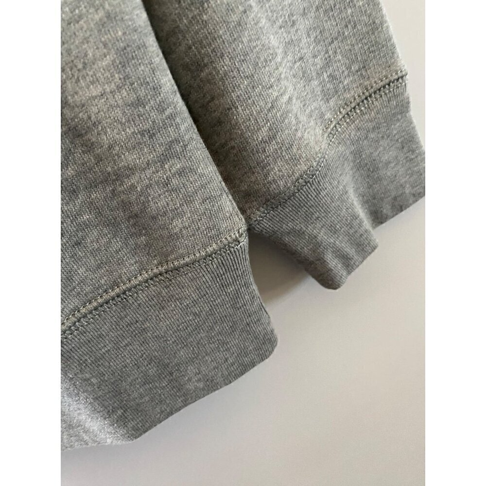 Polo Ralph Lauren Christmas Tree Bear Sweatshirt Medium 10-12 Gray Ships Today! - Picture 5 of 8